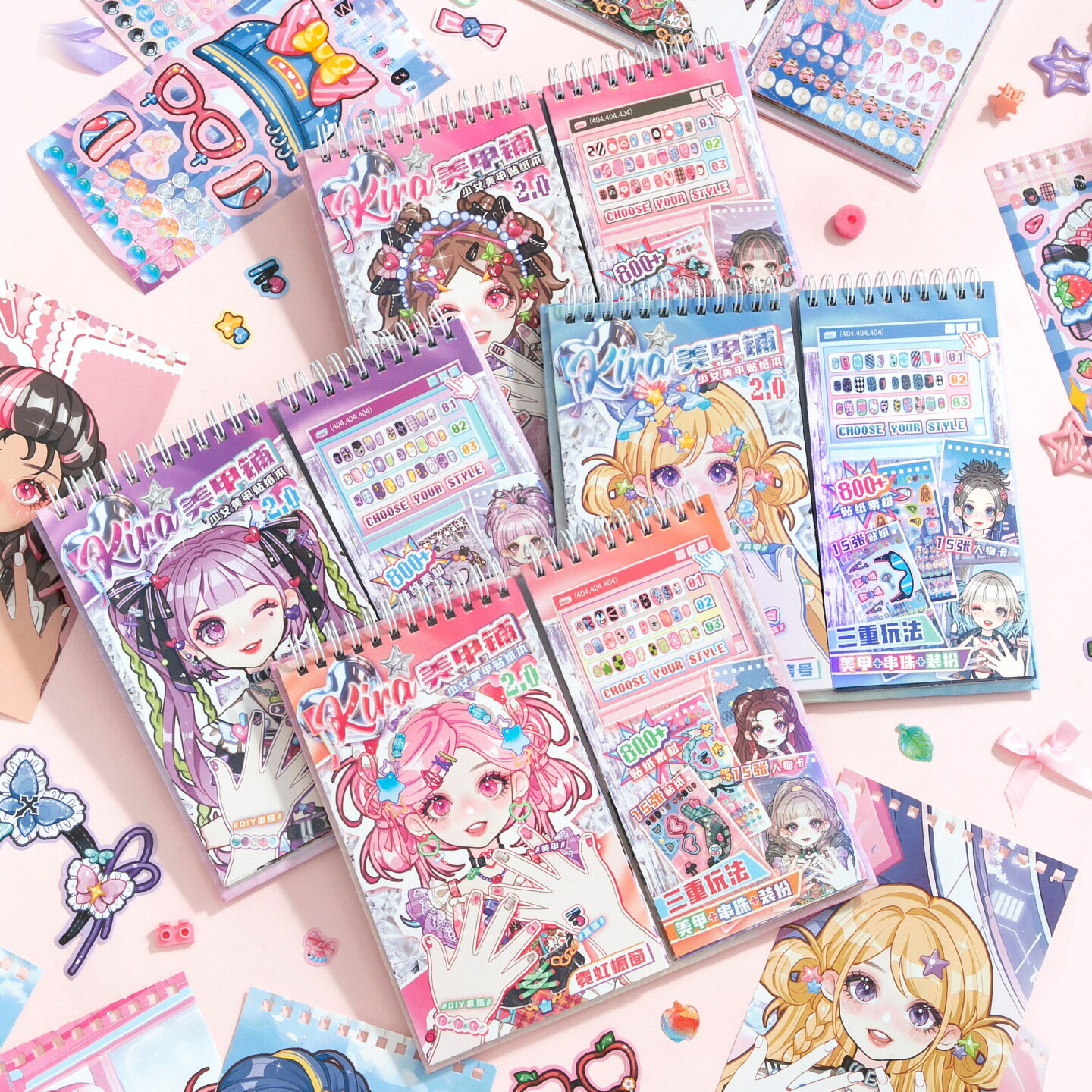 着せ替えシールブック プリンセス ドレスシール絵本 デコレーション DIY ステッカー 可愛い お姫様 ドレスアップ デコシール シールあそび絵本 おもちゃ 暇つぶし ご褒美 ネイルアート メイクアップ