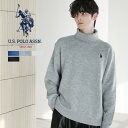 タートルネック メンズ 秋 秋服 冬 冬服 ニット タートルネックニット トップス 長袖 ルーズ シルエット アクリル カジュアル U.S. POLO ASSN...