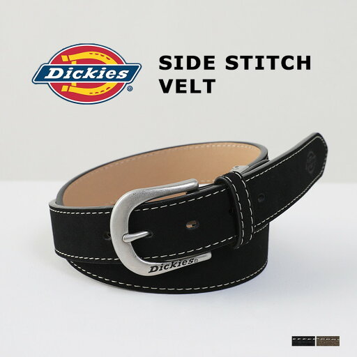 ベルト メンズ ユニセックス ディッキーズ Dickies ワークウェア スエード調 PUレザー サイドステッチ 35mm 合成皮革 ブランドロゴ ギフト カジュアル ブラック ダークブラウン MSG ベルト メンズ ユニセックス ディッキーズ Dickies ワークウェア スエード調 PUレザー サイドステッチ 35mm 合成皮革 ブランドロゴ ギフト カジュアル ブラック ダークブラウン MSG