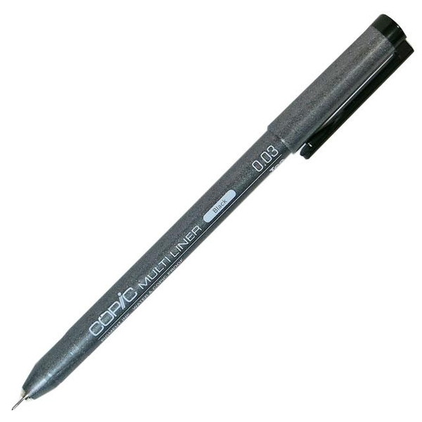 コピック マルチライナー COPIC コピックペン 水性顔料インク 耐水 耐アルコール イラスト 色数 10色 ブラック クールグレー ウォームグレー セピア ブラウン ワイン コバルト オリーブ ピンク ラベンダー 10.5×14.5×139mm 重さ 8.1g コピック対応 耐水性ドローイングペン sozaihompo-10002930 素材本舗 楽天市場店 サンプル画像2