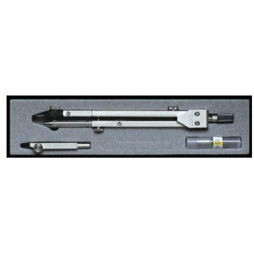 樂天商城 - MT型 大型コンパス 鉛筆＆0.3mmシャープ 2本組 差替式 替え芯付属 長さ145 適正半径165 中継使用時210 ( 0.3mm 芯シャープ式　二本組 大コンパス 大 コンパス シャーペン シャープ 鉛筆芯 シャープ芯 0.3mm 鉛筆シャープペン 替え芯付属 えんぴつ シャープペンシル )