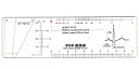 takeda 心電図スケール 25-3030 (心電図 図り 測り R波 心拍数 QTインターバル ST 計測 不整脈 心電図検査 心電図所見 タケダ たけだ T..