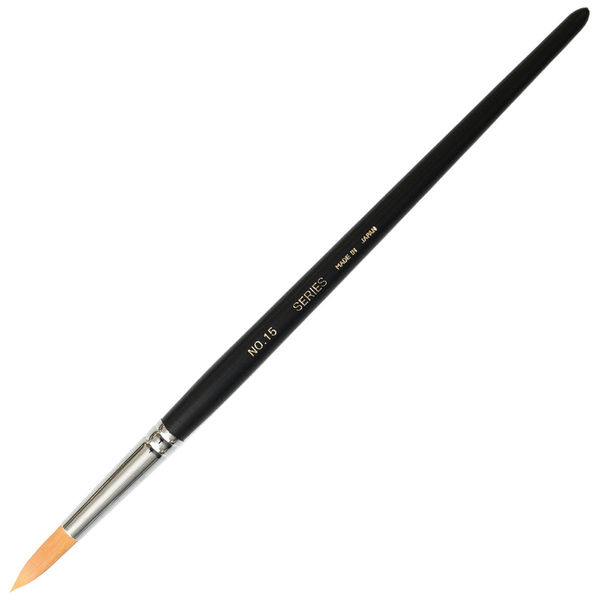 Rakuten - takeda 水彩筆 赤ナイロン 丸筆 15号 1本入り ( ナイロン 毛 ふで 筆 フデ アクリル絵具 絵画用 絵具 弾力性あり 消耗度低い DIY