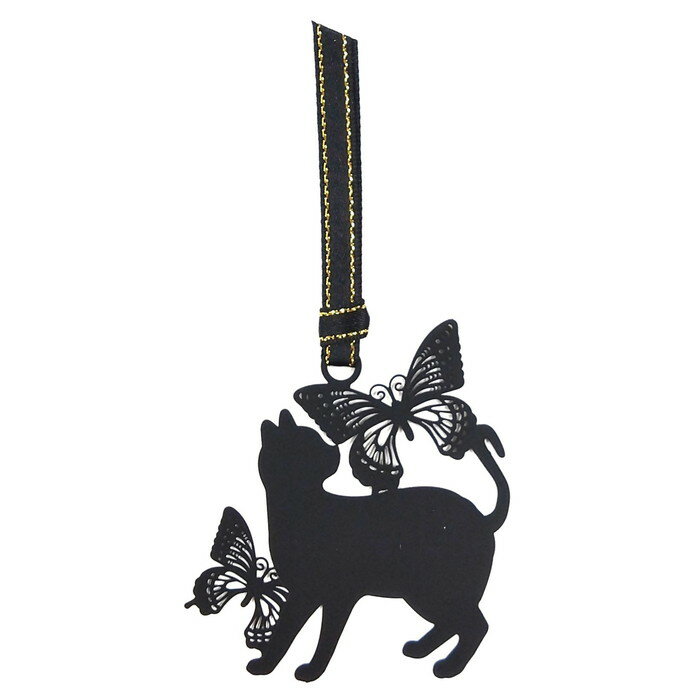 本やノート、手帳に挟むことで素敵に演出できるページマーカー。 黒のシルエットがシックに映える 幅：5cm 素材：ステンレス カラー：ブラック 表面：マット ページマーカー 一覧