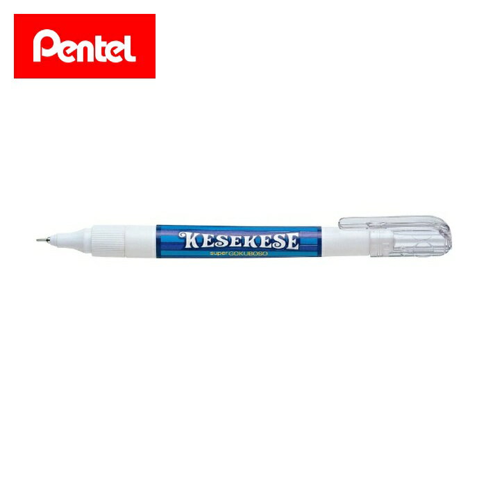 ぺんてる 修正ペン ストライプ XZL7F1AD 油性・水性インキ両用 携帯用クリップ付 インキ量：4.2ml極細ステンレスパイプ 携帯用クリップ付 スリムボディ