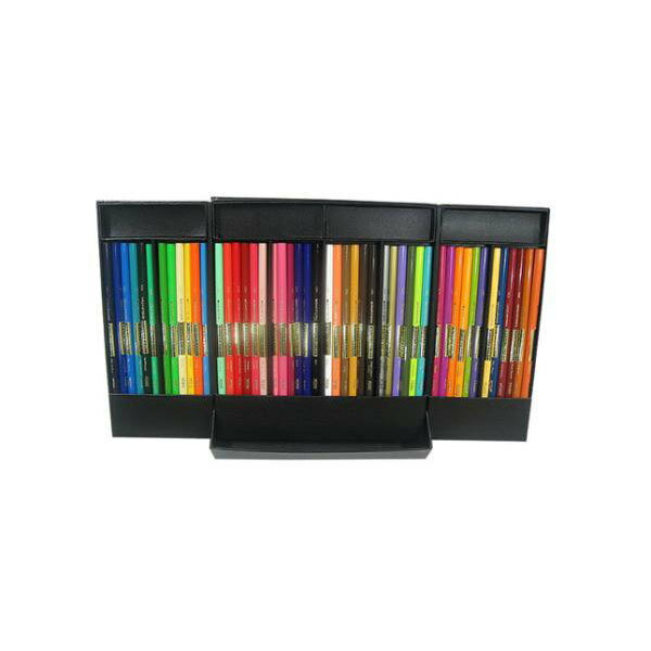 サンフォード カリスマカラー 48色セット 油性色鉛筆 デザイナー 画家トップアーティスト 最高級油性色鉛筆 芯がとても柔らかい スムーズ 思い通りのタッチ 混色 グラデーション表現 色素が多い芯 広い面 ムラなく 綺麗に塗る 重ね塗り 水彩画 パステル画 マーカーのサムネイル