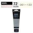 リキテックス ベーシックス BASICS 118mL 061～133 ニュートラルグレー5 チタニウムホワイト コパー ゴールド シルバー パールホワイト アリザリンクリムソンヒュー P K.レッドミディアムヒュー アンブリーチドチタニウム パーチメント ネープルスイエローヒュー