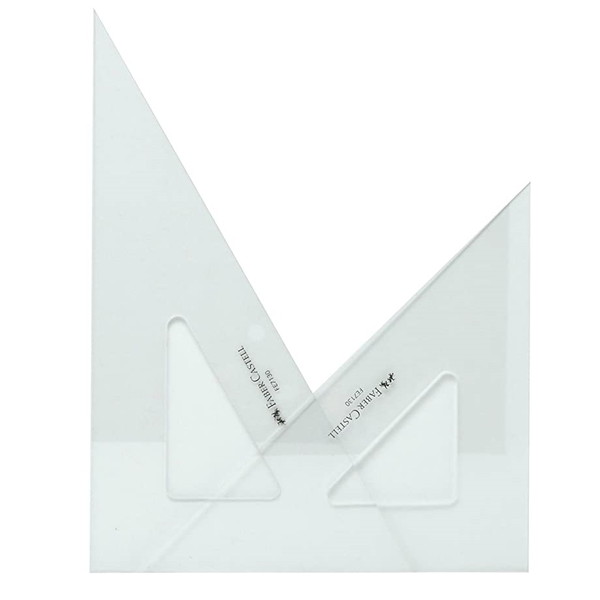 Faber-Castell ファーバーカステル インクエッジ 三角定規 FE-7130 30cm 製図 製図用具 三角 定規 建築士 試験
