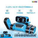 ロボット 組み立て クローラー プログラミング 組立キット 知育玩具 ジェスチャー 障害物回避 ラジコン