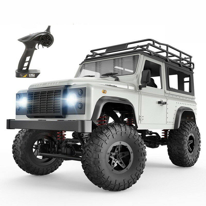 ラジコン ラジコンカー オフロード 4WD 操作時間100分 1/12スケール LED付き 四輪駆動 2.4GHz 車両モデル 男の子 プレゼント MN-99Sのサムネイル