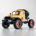 FMS RCクローラー1/24スケール ラジコン パワーワゴンV2 RTR4WD2.4GHz ブラッシュド オフロード RCカー 車両ホビー LEDライト付き