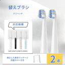 【防塵保護カバー付き】ドルツ用 替えブラシ パナソニック用 電動ブラシ 密集極細毛ブラシ DM71/DM711/DM712/DM31対応 ミニヘッド 2本入り