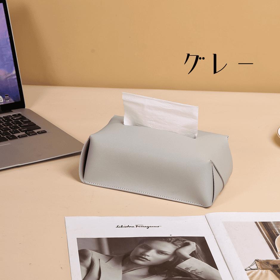 【高品質レザーティッシュボックス】防水 車載 家庭用 高級レストラン用 おしゃれ ティッシュ カバー ボックス デザイン 北欧 片手 キッチン収納 ギフト プレゼント 新生活 新居 かわいい シンプルデザイン レザーティッシュケース