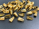 「34C」 sus316 バチカン 34番 ゴールド色 50個入り サージカルステンレス アレルギー対応 ニッケルフリー K18金メッキ加工