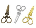 金属チャーム ハサミ C 5個入り 60*25mm 厚1.4mm 大 鋏 ビンテージ (1567) 値下げ出品 再入荷予定がありませんn(__)n