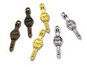 金属チャーム 腕時計 A 小 20個入り 24*7mm 厚2mm 値下げ 再入荷予定がありませんn(__)n