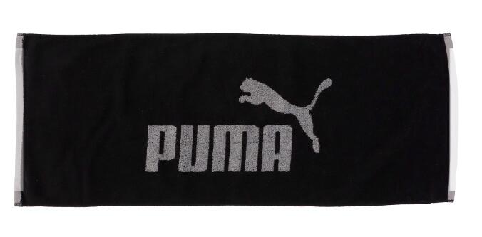 Rakuten - PUMA プーマ ボックスタオルN2 PUMABLACK-PUMAWHITEプーマ ボックスタオルN2 プーマブラック 054669＜br＞