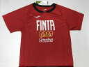 送料無料!! FINTA ジュニアプラクティスセット 練習着3点セット FT7423レッド