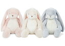 赤ちゃん用ぬいぐるみ・人形 バニーズバイザベイ bunniesbythebay Nibble Bunny Big うさぎのぬいぐるみ（大）（うさぎ ぬいぐるみ 大きい 出産祝い ベビー 赤ちゃん 誕生日 女の子 男の子）