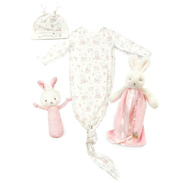 Bunnies By The Bay日本正規代理店新生児長袖バンドラーのギフトセット☆ブロッサム(ピンク) スキピット(ブルー) リトルスター(グレー)(出産祝い ベビー 赤ちゃん 誕生日 女の子 男の子 新生児 プレゼント うさぎ)