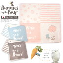 バニーズバイザベイ bunniesbythebay お昼寝マットにもブランケットにも♪おしゃれセットアイテム付きうさぎのストレッチベロアブランケット赤ちゃん お...