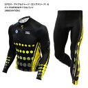 売り切り<M> mcn 3クロス・サイクルジャージ(ロングスリーブ)&パッド付き9分丈サイクルパンツ【店頭受取対応商品】