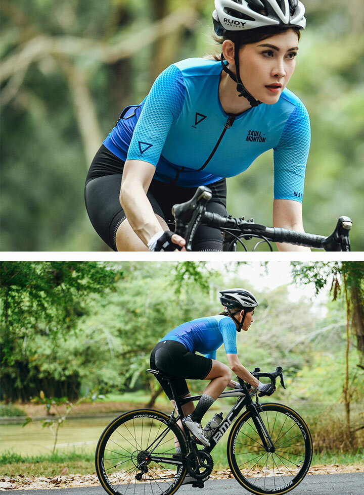 保証書付 Monton モントン 女性用半袖サイクルジャージ 春夏秋 ショートスリーブ 自転車用 レディース Urban モデル Cobrand 店頭受取対応商品 スポーツキッド 店 Hossegor Vacances Tranquilles Com