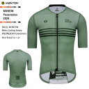 Monton［モントン］半袖サイクルジャージ［自転車用/メンズ］WEDNESDAY GrayGreen 男性用 【店頭受取対応商品】