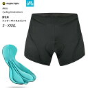Monotnパッド付きメッシュインナーサイクルパンツ 男性用メンズ夏用(サイクリングウェア、自転車ウェア、)【店頭受取対応商品】