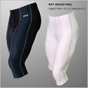 SALE【定形外郵便OK】MCN SPORTS7分丈アウターサイクルパンツメタルライン【店頭受取対応商品】