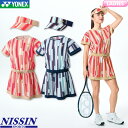 ヨネックス テニス レディース ワンピース(インナースパッツ付)+サンバイザー セット 20728 40086 レディース 女性用 ゲームウェア ユニフォーム ...
