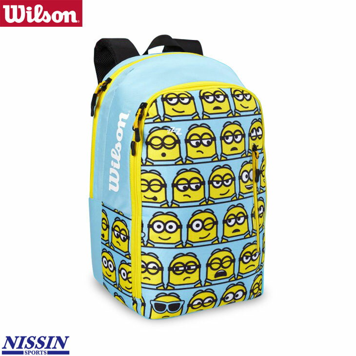 ウイルソン バドミントン ミニオンズ 2.0 チームバックパック MINIONS 2.0 TEAM BACKPACK WR8020401001..