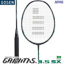 指定ガット代・張代無料! ゴーセン バドミントンラケット グラビタス9.5-SX 4U5 ブラック(BK) BGV95SX GRAVITAS 9.5-SX バド...