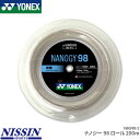 lbNX YONEX imW[98 [ 200m NANOGY 98 NBG98 oh~g XgO Kbg Q[WF0.66mm/200m  