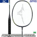 指定ガット代・張代無料!ミズノ バドミントンラケット アクロスピード 1 アクセル ACROSPEED 1 ACCEL 73JTB40209 4U6 ネイビー×...