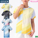 ゴーセン バドミントン ゲームシャツ T2451 レディース 女性用 ゲームウェア ユニフォーム テニス ソフトテニス 日本バドミントン協会検定合格品
