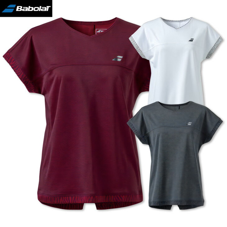 バボラ テニス VS ショートスリーブシャツ BWP4571 レディース 女性用 テニスウェア