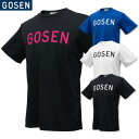 ゴーセン バドミントン オリジナルTシャツ J24P03 ユニ 男女兼用 Tシャツ テニス ソフトテニス オリジナル限定モデル