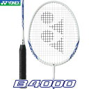 ヨネックス バドミントンラケット レジャー用 ラケット B4000 ホワイト(011) B4000G バドミントンラケット レジャー アウトドア ステンシルマー...