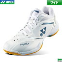 ヨネックス バドミントン パワークッション 65Z ワイド POWER CUSHION 65 Z WIDE SHB65Z4W ユニ 男女兼用 カラー ホワイト(...