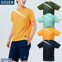 ゴーセン バドミントン プラクティスシャツ T2532 ユニ 男女兼用 Tシャツ 半袖Tシャツ バドミントンTシャツ テニス ソフトテニス