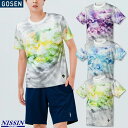 ゴーセン バドミントン プラクティスシャツ T2534 ユニ 男女兼用 Tシャツ 半袖Tシャツ バドミントンTシャツ テニス ソフトテニス