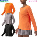 ヨネックス バドミントン レディース ロングスリーブTシャツ 16815 レディース 女性用 長袖Tシャツ ロングTシャツ テニス ソフトテニス|詳細画像