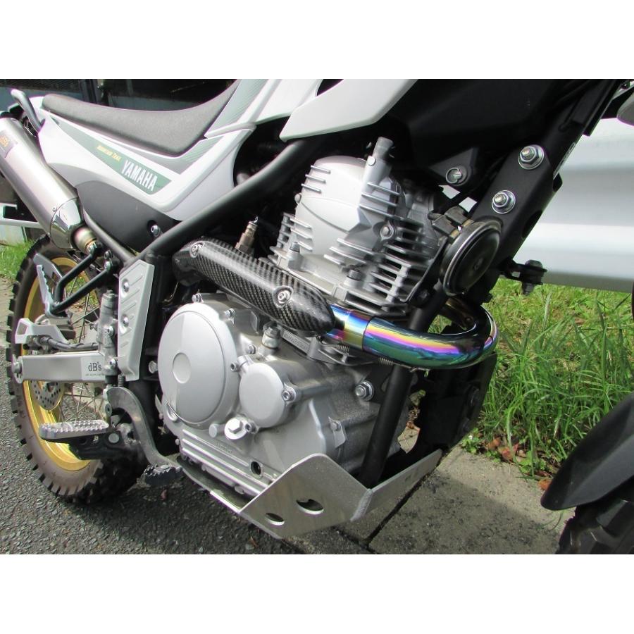 【当店在庫あり】dB's 18'〜 セロー250・トリッカー DG31J/DG32J ミラーフィニッシュファイアチタンエキパイ4点セット