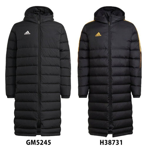 アディダス TIRO 21 ロングダウンコート adidas 【サッカー・フットサル】 ウェア ベンチコート ロングコート 防寒 ダウン アウトドア (21460)のサムネイル