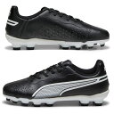 サッカースパイク ジュニア KING MATCHメーカー：プーマ (PUMA)品名：キング マッチ HG +MID Jr品番：10757401●アッパー 人工皮革●アウトソール 合成樹脂底(ポリウレタン)●ミッドソール 合成樹脂(EVA樹脂)●カラー 2023年6月発売ジュニアにもキングシリーズが登場。キーワード: PUMA サッカースパイク ジュニア KING MATCH当店は他ネット店舗と在庫を共用しております。在庫更新のタイムラグの為に販売できない可能性があります。万が一、在庫切れの際はご容赦下さいませ。