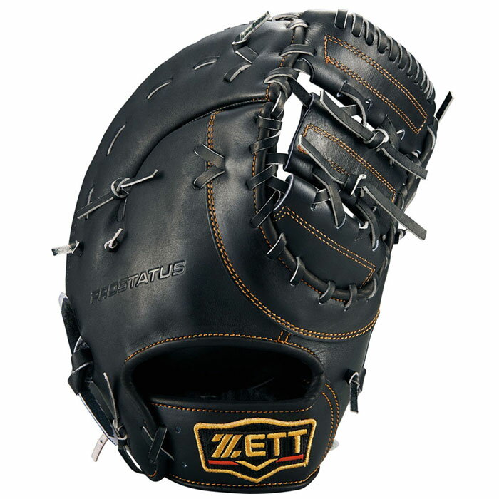 Other - ゼット プロステイタス 硬式 グラブ ZETT 【野球・ソフト】 グラブ プロステ 硬式野球 硬式グローブ 右投げ 一塁手 ファーストミット (BPROFM333-1900)