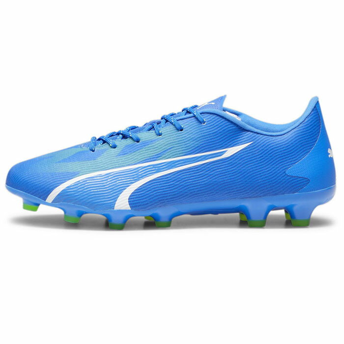 プーマ ウルトラプロ HG/AG PUMA シューズ サッカースパイク メンズ 大人 土 人工芝 ウルトラブルー×プーマホワイト×プログリーン (107509-03)