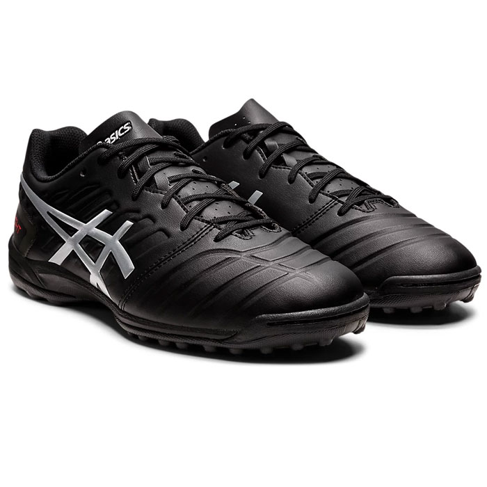 アシックス DSライト CLUB TF asics 【サッカー・フットサル】 シューズ トレーニングシューズ トレシュー メンズ 大人 ワイド 人工芝 ターフ DS LIGHT クラブ ブラック×ピュアシルバー (1103A076-001)