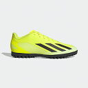 サッカー アディダス エックス クレイジーファスト CLUB TF adidas トレーニングシューズ メンズ 大人 人工芝 ターフ チームソーラーイエロー/コ...